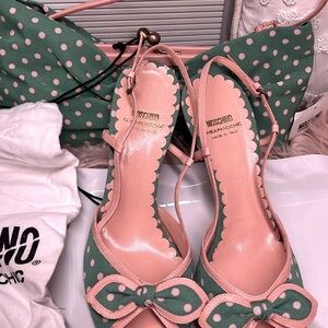 MOSCHINO VINTAGE SET Shoes & Purse